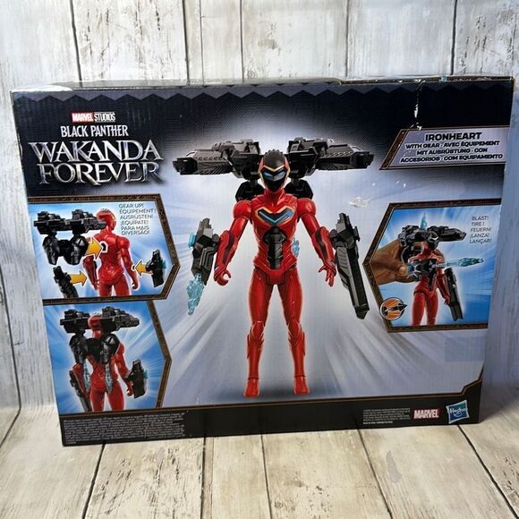Marvel's Wakanda Forever IRONHEART 12" Action Figure with Gear (2022, Hasbro) - Picture 2 of 4